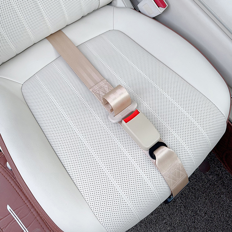 Qìchē Maternity Seatbelt Adjuster Car Safety Belt for Pregnant Women (Car seat belt) - three-point-anti-strangle-seatbelt-beige