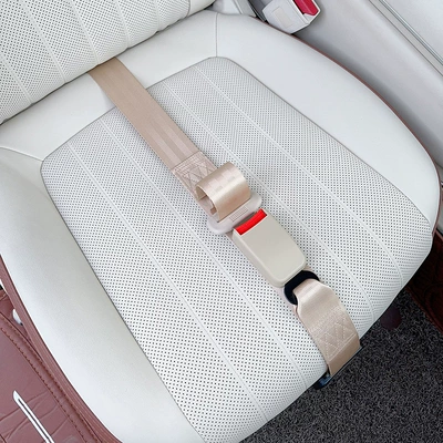 Pregnant Women's Seat Belt, Car Anti-Belly Restraint, Car-Mounted Pregnancy Late-Stage Driving Artifact, Abdominal Support, Car Supplies for Women (Car seat belt) - three-point-anti-strangle-safety-belt-beige