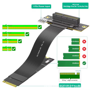 M.2 Key M �DPC1e4.0 4X�@�� Nvme�DPCl-e 4X�D�ӿ�PCIe 4.0
