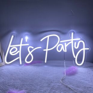 English letter shape Luminous Lamp board cross-border explosion LED decoration neon holiday party bar atmosphere lamp