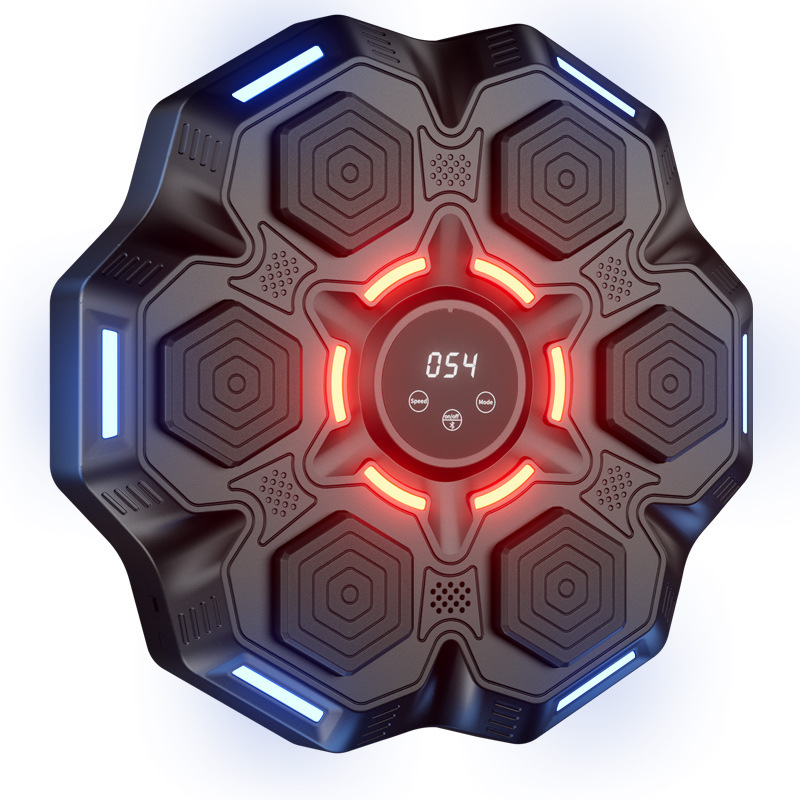 New cross-border smart music boxing machine bluetooth music boxing wall target home fitness children boxing trainer