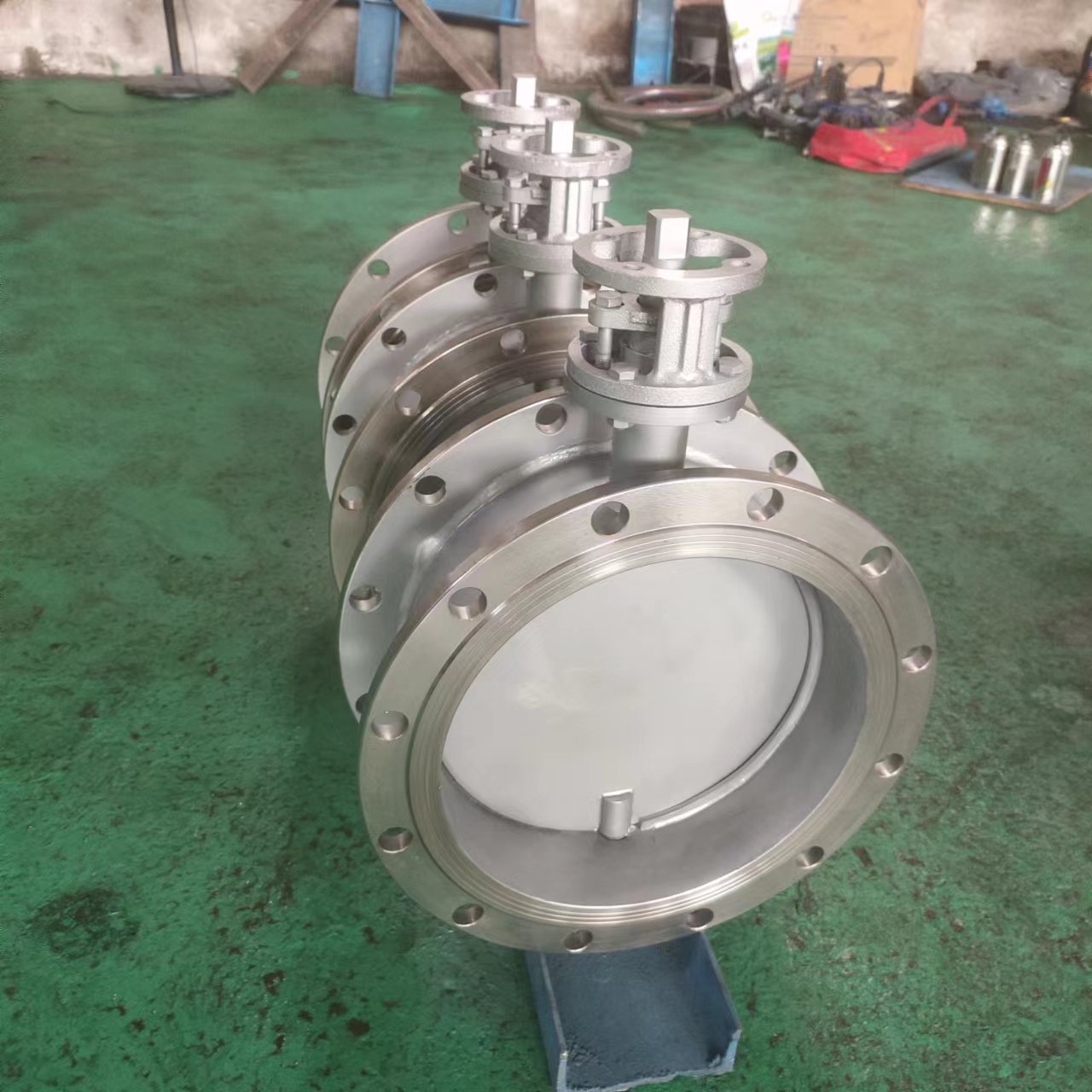 厂家直销 不锈钢通风蝶阀D341W-2.5C手动/气动/电动通风蝶阀中赫