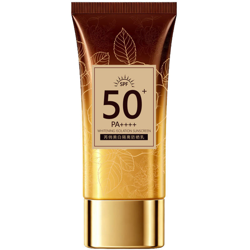 Verano estudiantes de entrenamiento militar blanqueamiento de aislamiento ultravioleta protector solar de maquillaje loción.