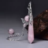 Silver pink crystal