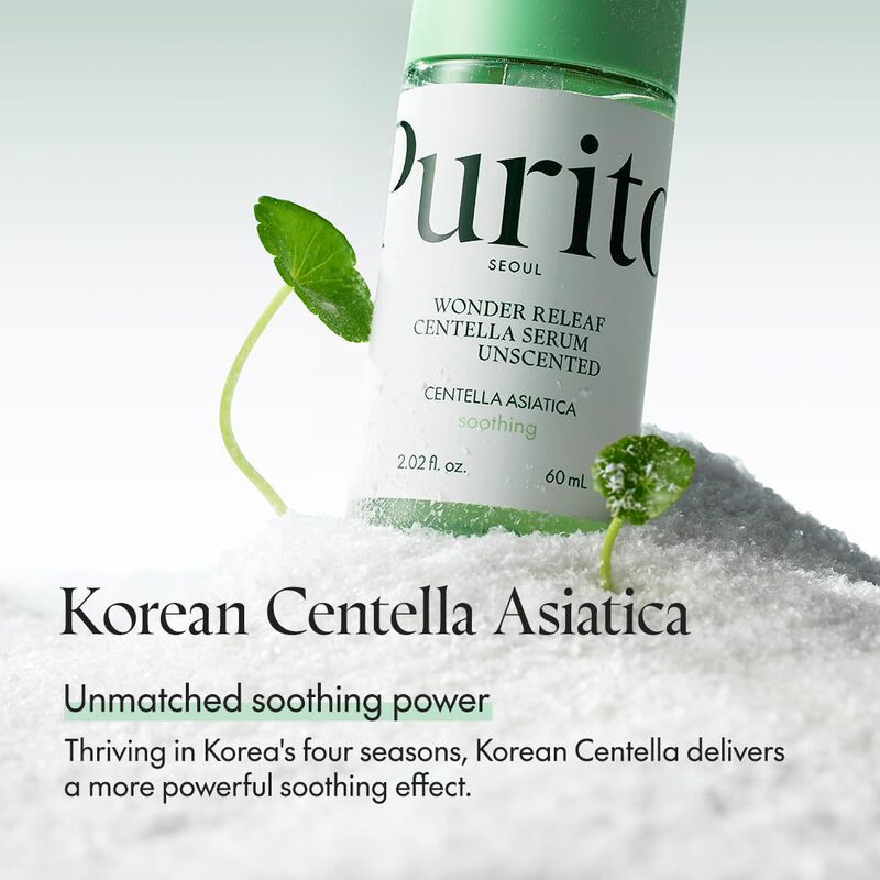 PURITO ツボクサ無香料エッセンス Purito アンプルなだめる鎮静フェイシャル セラム韓国スポット|undefined