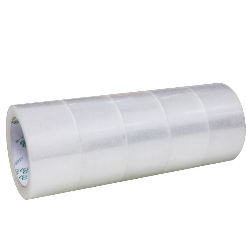 Fabricante al por mayor cinta adhesiva 4.5cm embalaje y sellado exprés cinta adhesiva de sellado de rollo grande de alta viscosidad