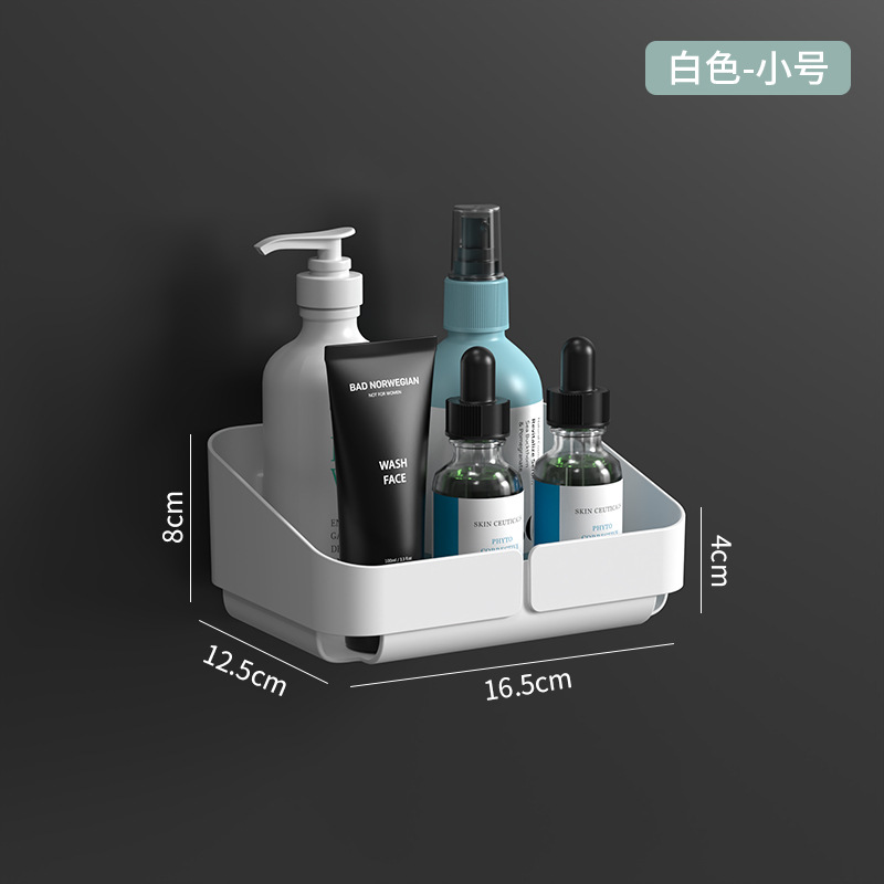 Baño Estante de almacenamiento inodoro lavabo cocina almacenamiento Punch-free baño montado en la pared