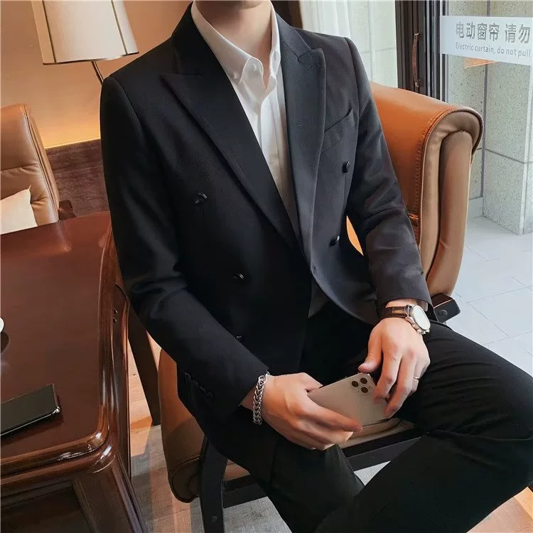 Мужской стиль костюма для отдыха английский стиль, Slim fit, британский стиль