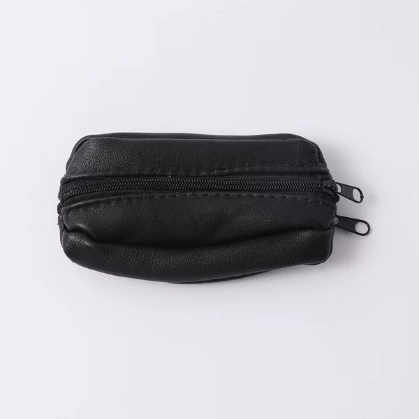 Cross-Border Watermelon Bag Genuine Leather Coin Purse Sheepskin Wallet Small Bag Fashion Coin Storage Bag Zipper Key Bag