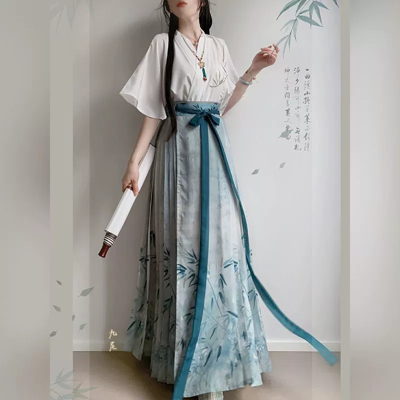 Летний тонкий ханьфу с вышивкой, китайский стиль, прямые продажи завода, Aliexpress