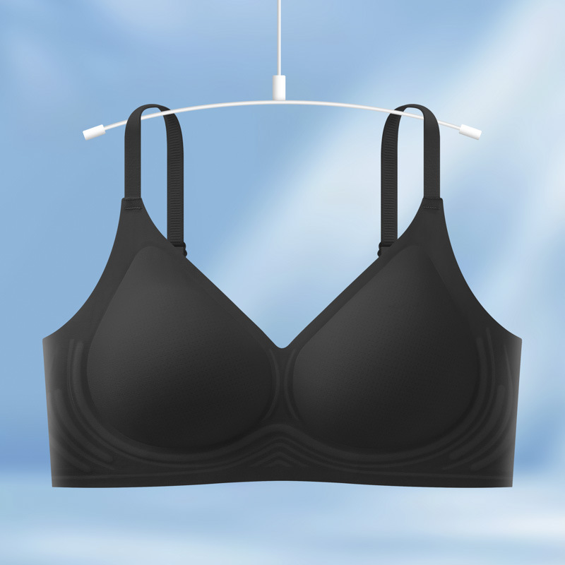 Comfortable underwear, breathable push up bra, supporting wireless bra