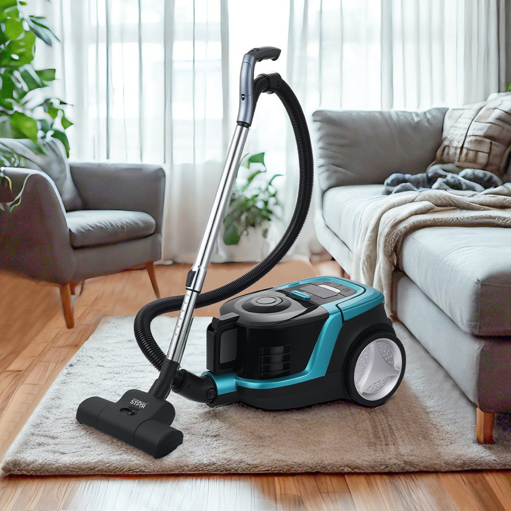 Winning Star Cross-border 2500W de alta potencia control remoto doméstico pedal conveniente aspiradora multifunción horizontal