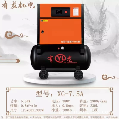 Hava kompressorları, Screw Air Compressor for Auto