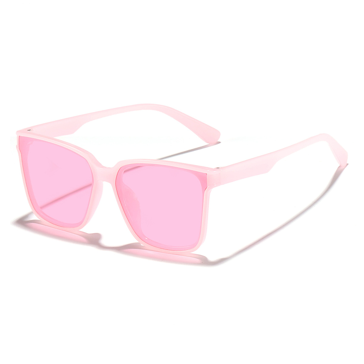 Nuevo estilo transfronterizo al por mayor para niños Gafas de sol de montura cuadrada clásicas simples para uso al aire libre Gafas de sol esenciales