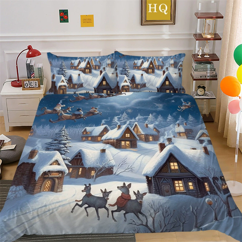 (Cross-border trading), duvet cover, pillowcase, ebay, 3D, polyester