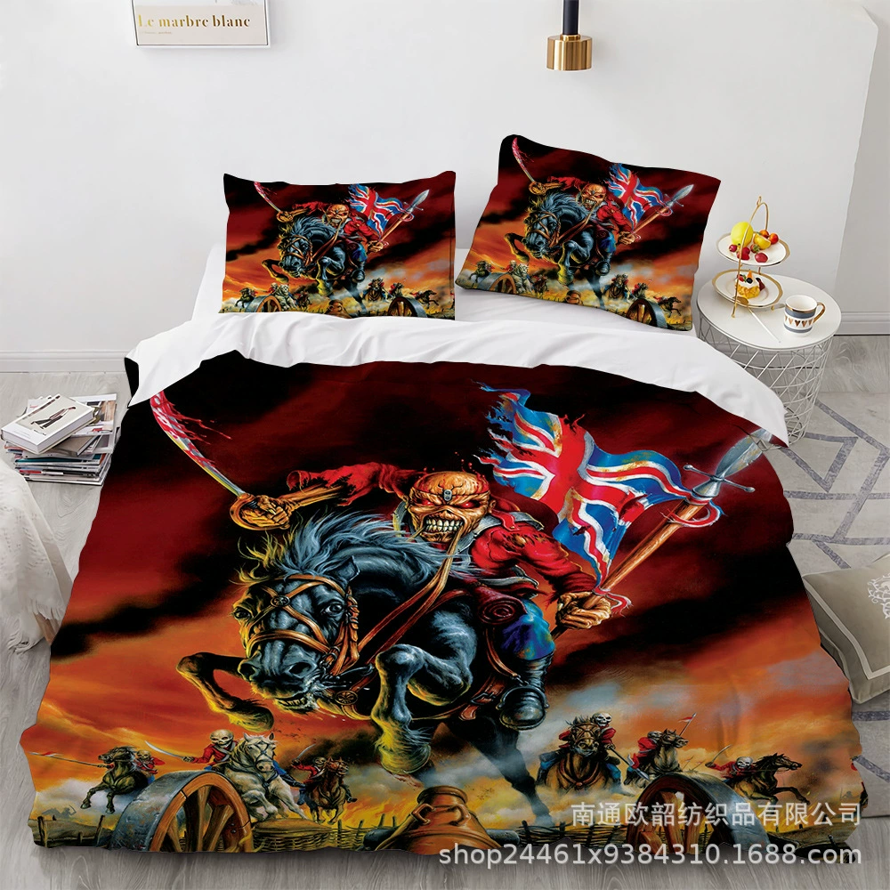 Set, bedspread, duvet cover, wish, Amazon, 3D, 3 piece set
