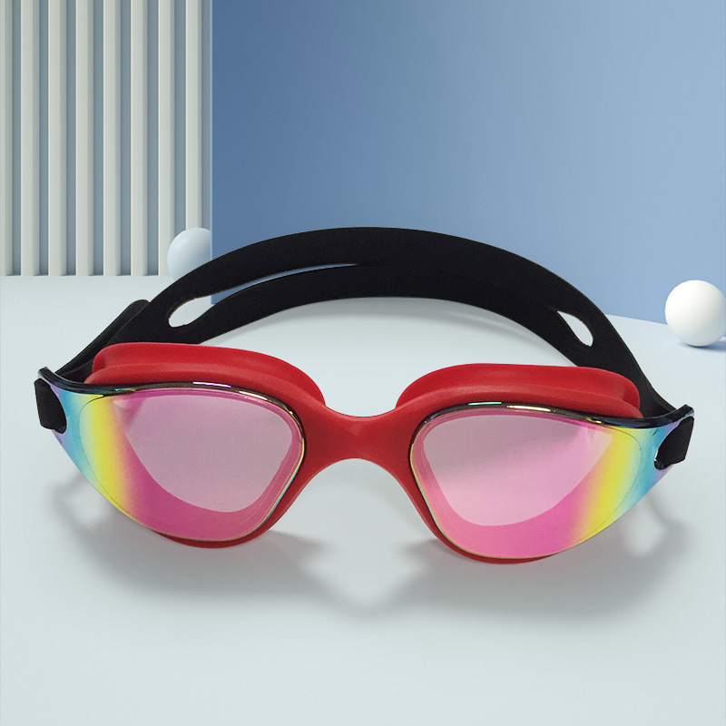 화려한 검정색과 빨간색