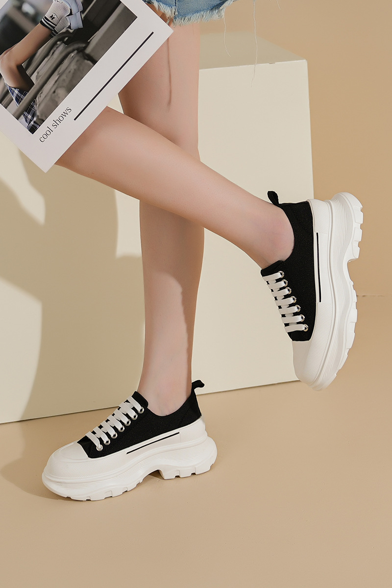 Rodis Canvas neue Frühlings- und Herbstsportstudenten weiße Schuhe, Live-Online-Damenschuhe_voghion.com