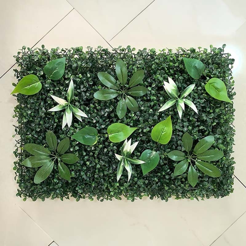 模擬植物壁造園装飾人工芝ミラノ造花壁イメージ壁ブロック背景模擬緑植物壁|undefined