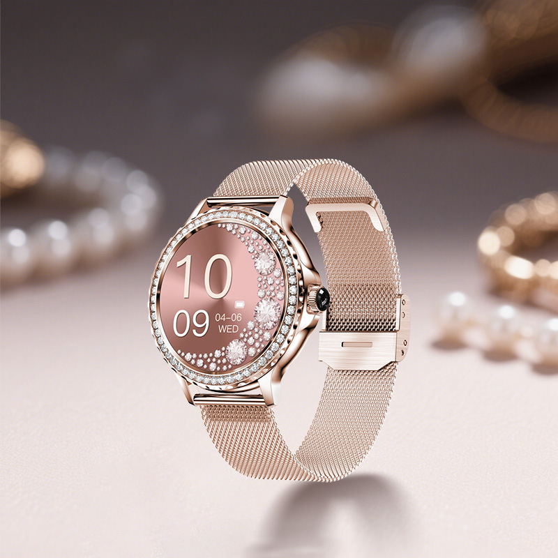 Cross-Border Nx19 Smart Watch Heart Rate and Sleep Monitoring Bluetooth Call Information Reminder Pedometer Women's Sports Watch