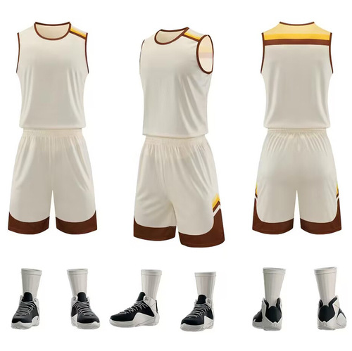 Quick wholesale student sports training competition team uniforms basketball jerseys with printing new basketball uniforms suits vests for men and women