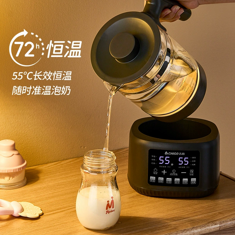 Multifunctional glass red (black) tea, teapot, flavored tea, increased thickness, keeps constant temperature