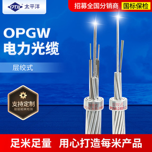 OPGW optical cable aerial optical cable OPGW-48B1-90[57;67] 48 core single mode 90 section outdoor optical cable