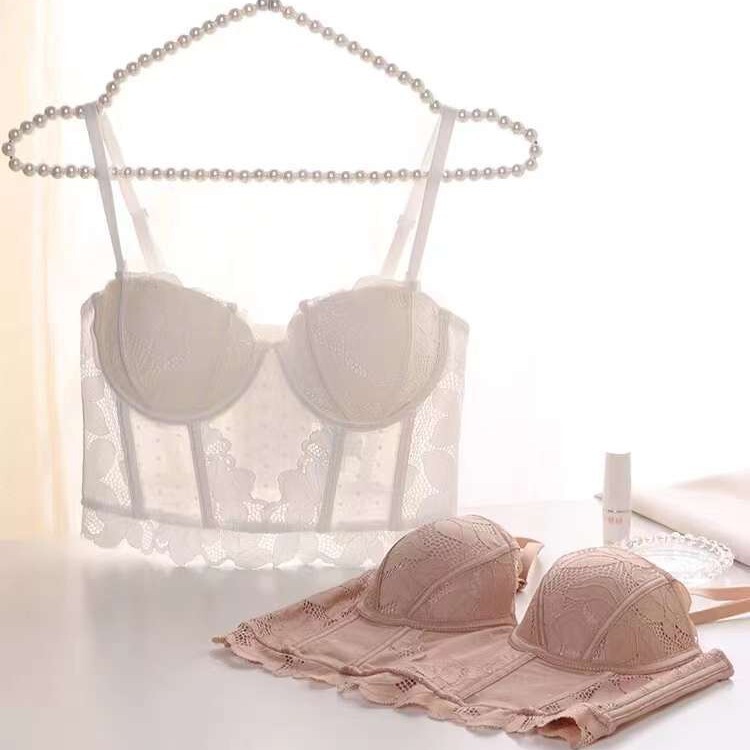 Pure desire short shaping small vest small a cup bra push up side breast collection non-empty cup comfortable beauty back underwear for women