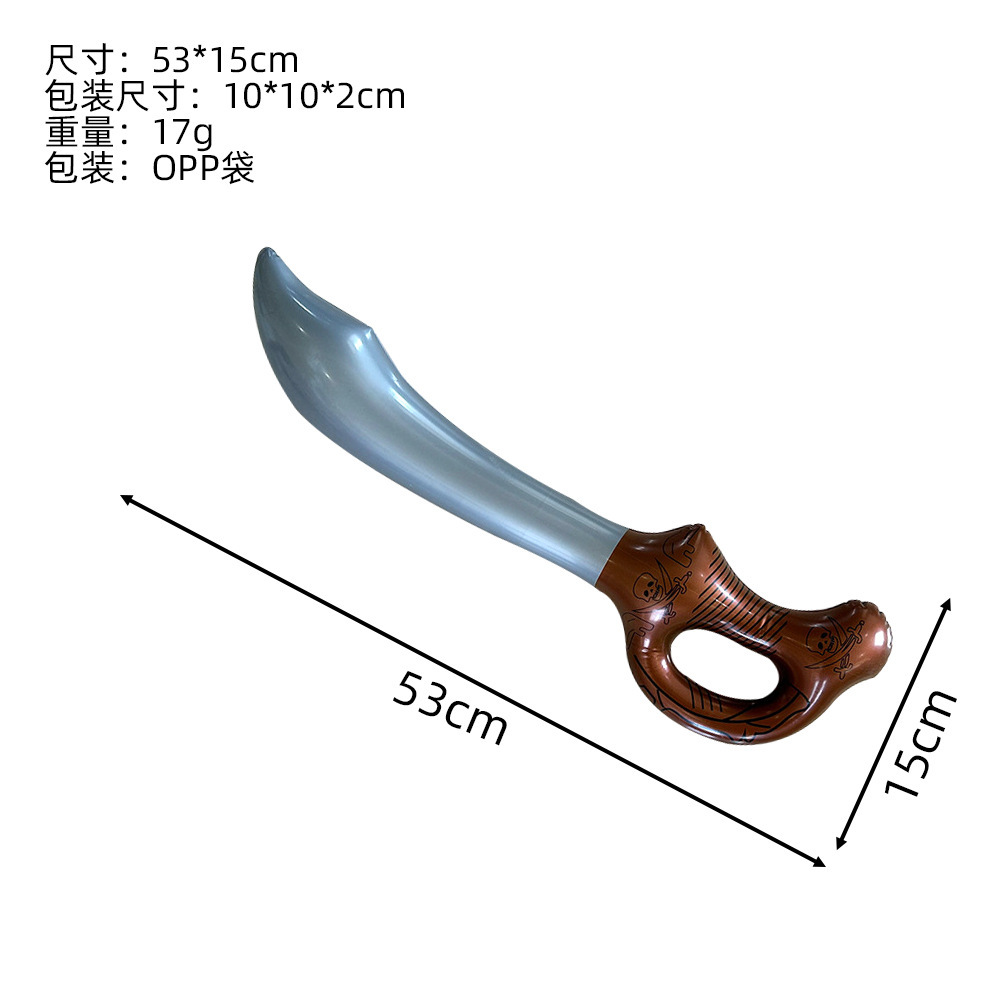 Brown pirate knife