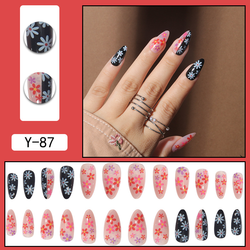 Simple Style Gradient Color Plastic Nail Patches 1 Set display picture 7