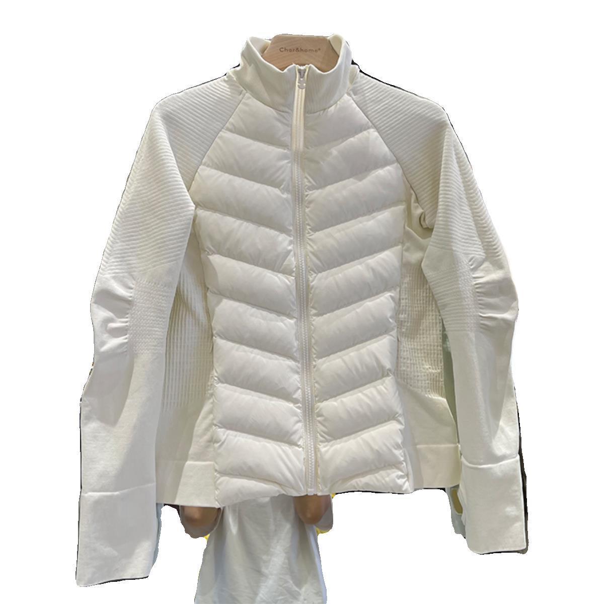 ChicShe Sports Yoga Down Jacket Women Skiing Running Hiking Autumn Winter Lightweight Fitness Inner Layer Windproof Warm Coat_voghion.com