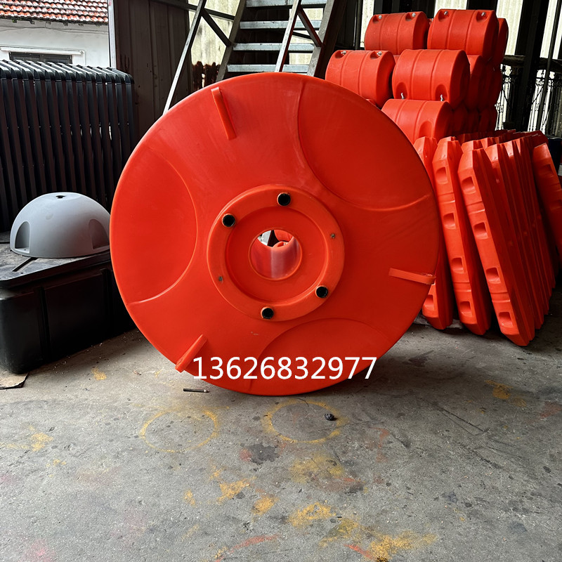 厂家供应光伏板浮筒水上监测用浮桶浮漂浮标浮设备圆盘浮筒