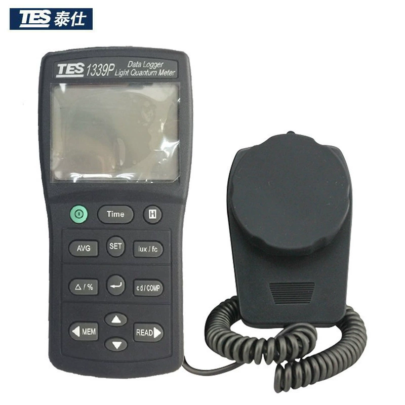 TES-1339P тип записи измеритель освещенности фотосинтетический измеритель эффективного излучения измеритель энергии измеритель интенсивности света