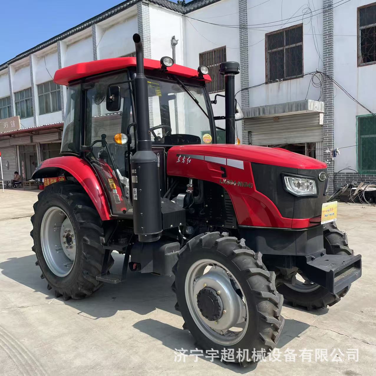 东方红LX804-N轮式拖拉机 四驱80马力水旱两用耕田犁地农用拖拉机