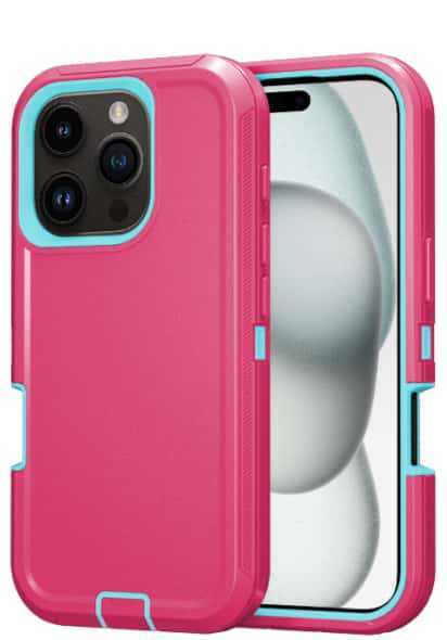 适用于iPhone16promax三防机器人手机壳外贸专供重防三合一手机壳|undefined
