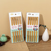 Chopsticks, organic kitchenware home use from natural wood, 10pcs