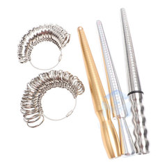 標準國內尺碼港度戒指圈 不鏽鋼測量棒 量手指圍戴首飾尺寸環工具