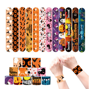 Amazon's New Halloween Snap Ring Bracelet Halloween Decoration Gift Snap Ring Wrist Strap