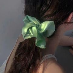 博主同款雙層花邊發圈女2022新款簡約發繩髮飾網紅高級感頭繩