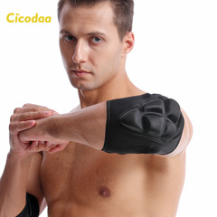 Manufacturer of crash protection sports elbow pads with thick joint protection fitness elbow and knee pads for ground exercises sports accessories set