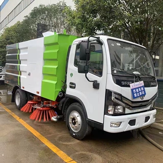 东风多利卡小型多功能道路洗扫车 城市绿化高压清洗车扫路车