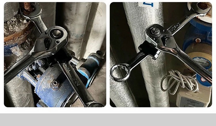Wrench Extension Adapter 1/2 Wrench Extension Power-Boosting Auxiliary Tool Wrench Converter Extender with Magnet