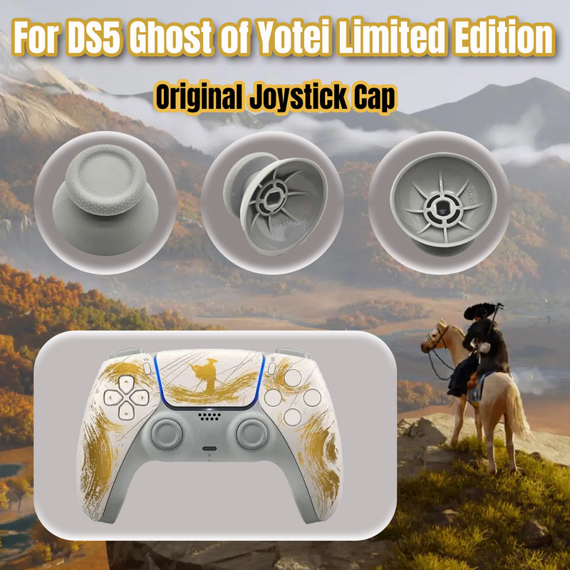 Original Ps5 Game Controller Rocker Cap Original Replacement Accessories Ps5 Controller Mushroom Head Joystick Replacement Accessories