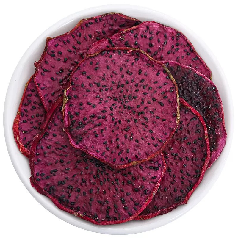Freeze-Dried Dragon Fruit Slices 500g Huo Long Guo Dried Fruit Tea Unsweetened Snack and Infusion in use