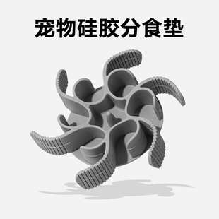 Cross-border Explosions Silicone Pet Slow Food Pad Anti-choking Slow Food Pad Dog Lick Pad Slow Food Bowl Dog Pad with Suction Cup