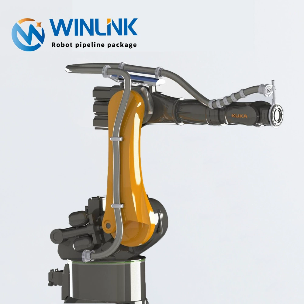 WINLINK профессиональный полный комплект решения для роботизированных трубопроводов с индивидуальным креплением KUKA 1-6 и шлангом