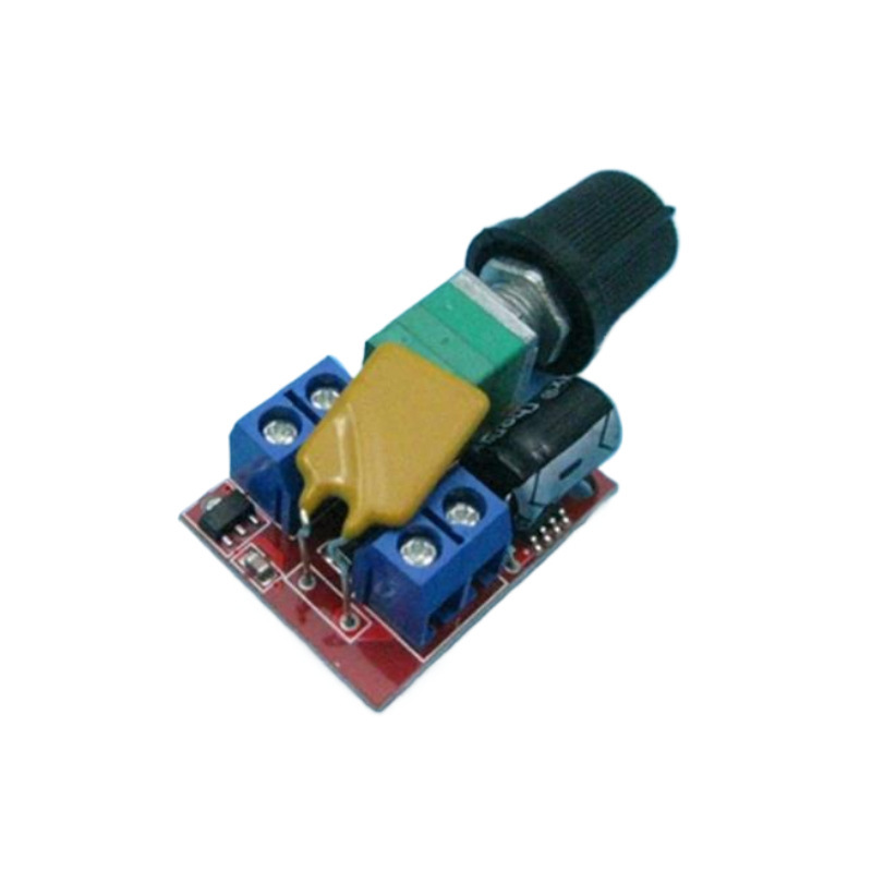 Mini Dc Motor Speed Regulator 6V12V24Vpwm Speed Switch Ultra-Small Led Dimming Temperature Controller