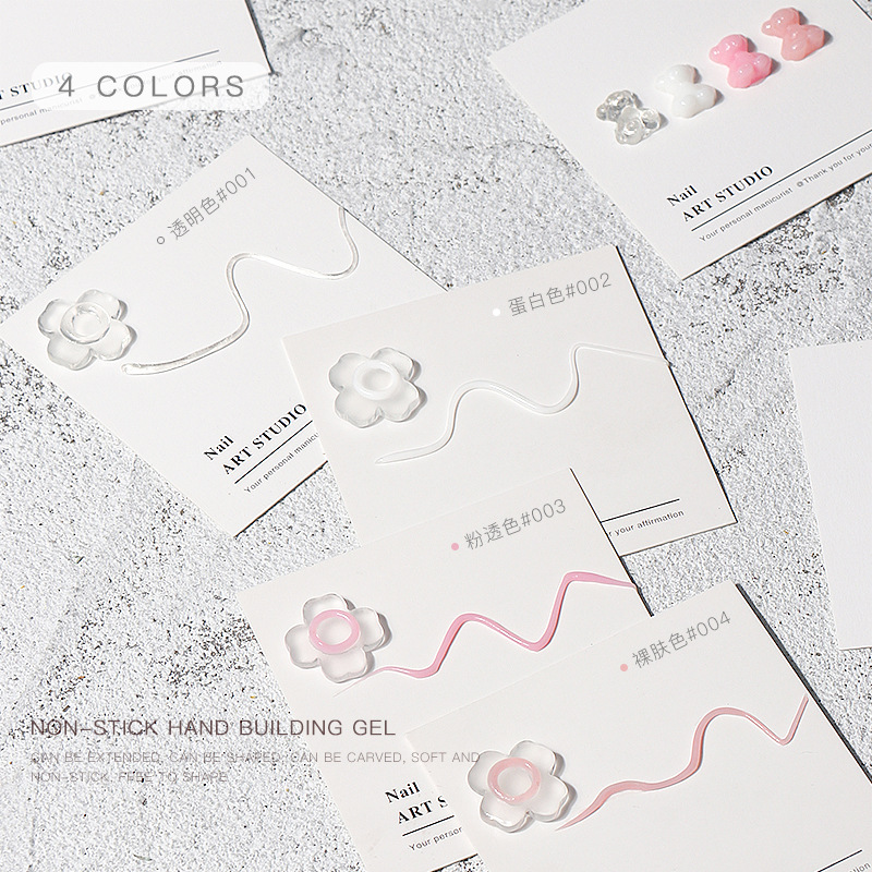 Xiaohongshu estilo caliente 15ml no se pega a la mano, el pegamento de extensión se extiende rápidamente sin soporte de papel, el evangelio de la fiesta de discapacitados no se pega a la mano