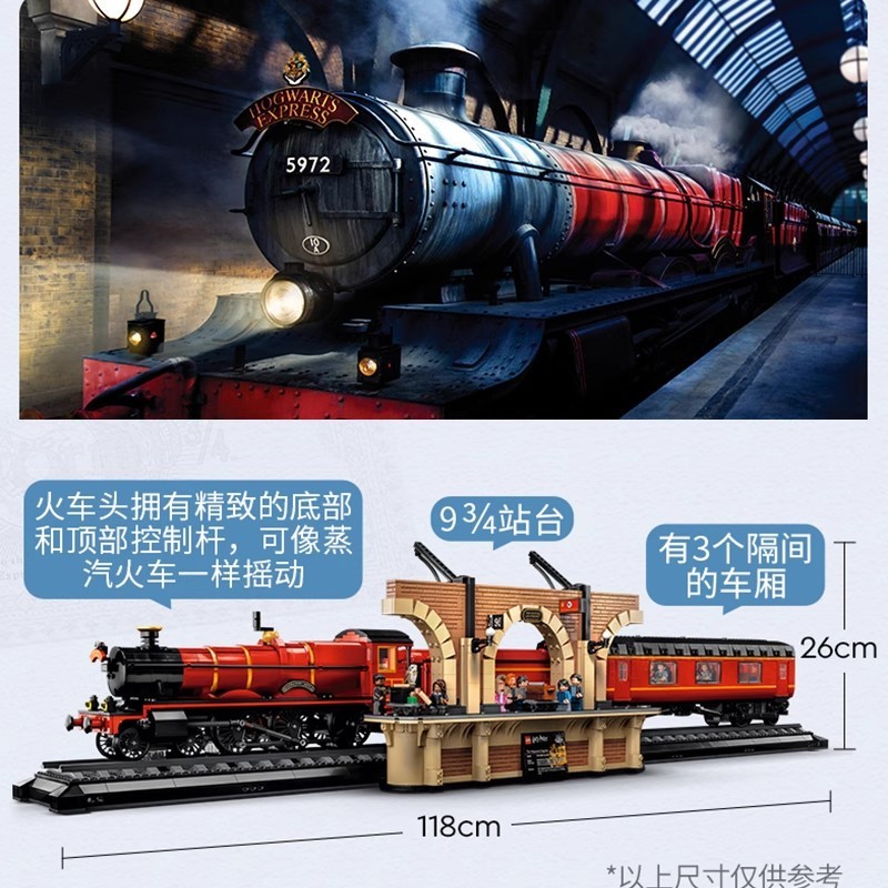 レゴ 76405 ハリー・ポッター ホグワーツ特急コレクターズ・エディション組み立てブロックおもちゃと互換性があります。|undefined
