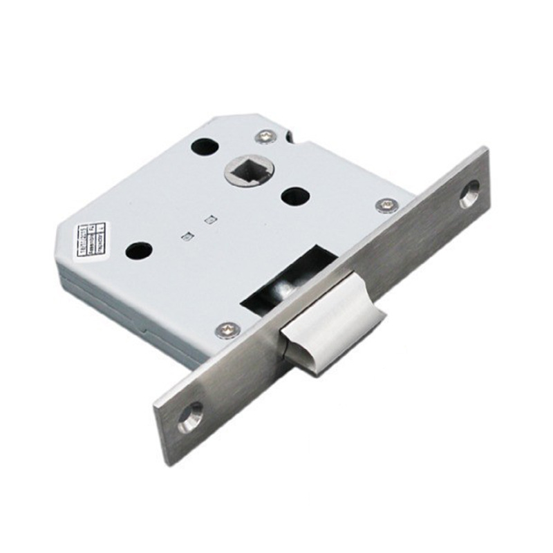 Acero inoxidable 304 bloqueo de canal de lengüeta única cerradura de lengüeta sólida cerradura de puerta de acero a prueba de incendios CE Certificación de bloqueo estándar europeo